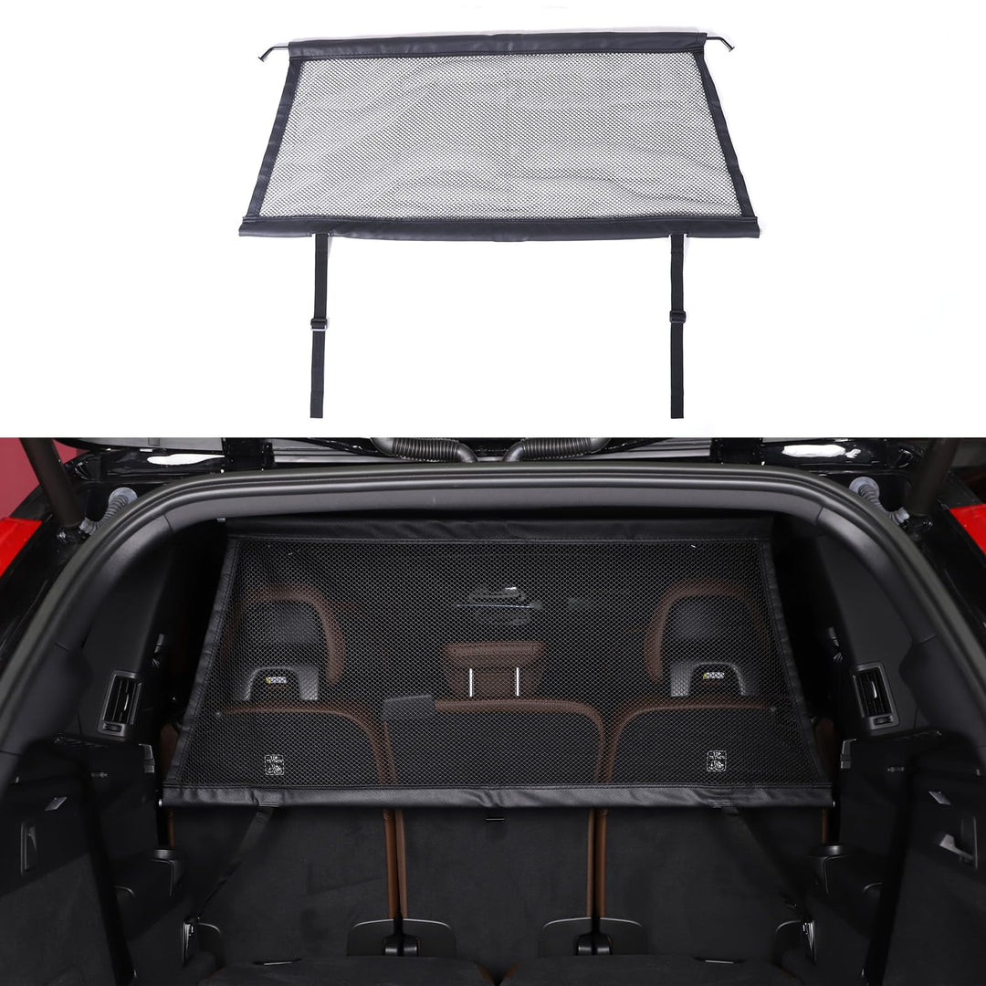 Auto-Hundenetz, kompatibel mit Vo@lvo XC90 2015–2025, Hunde-Haustier-Sicherheitsnetz, verstellbarer