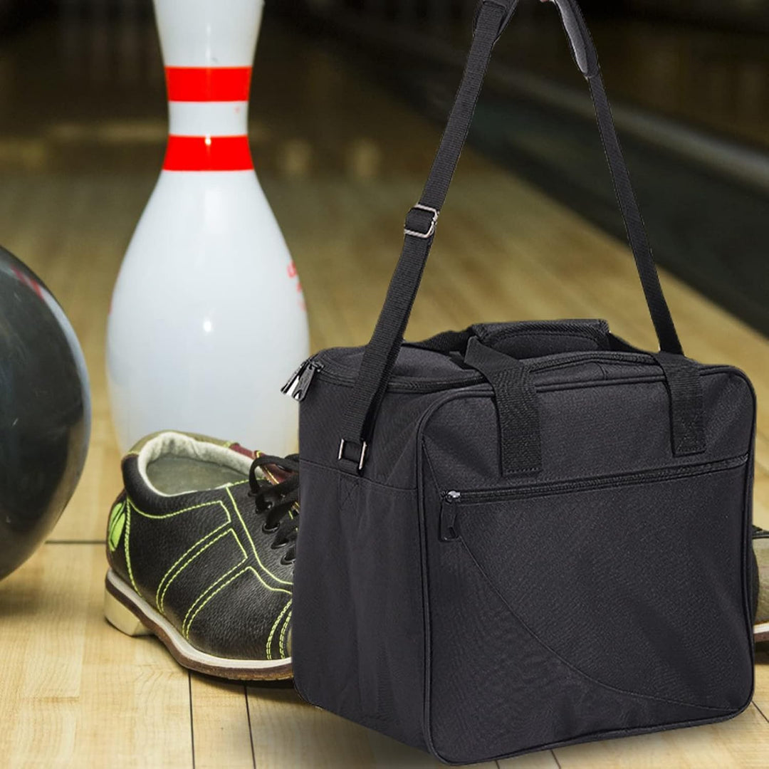 Fowybe Tasche für Bowlingkugeln | wasserdichte Oxford-Bowlingtaschen mit Schultergurt,Bowlingballtas