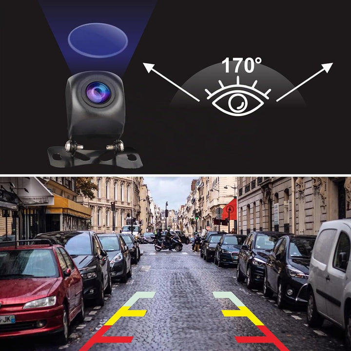 AHD Rückansichtskamera kompatibel mit LXKLSZ -Auto -Funk -Nachtsicht Wasserprofi -Rückkehrkamera mit