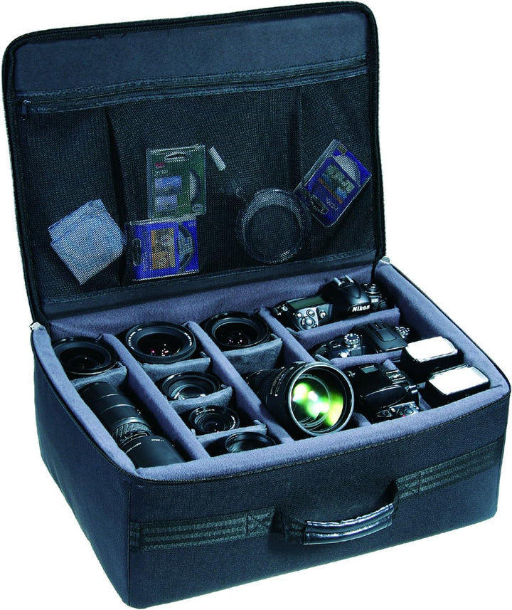 Vanguard Supreme 46D Wasserdichter Fotokoffer mit Trennwänden schwarz, mit Trennwänden