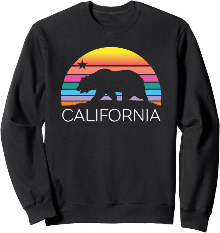 Retro California Beach Cali 80 Jahre Venedig Klassisch Sweatshirt