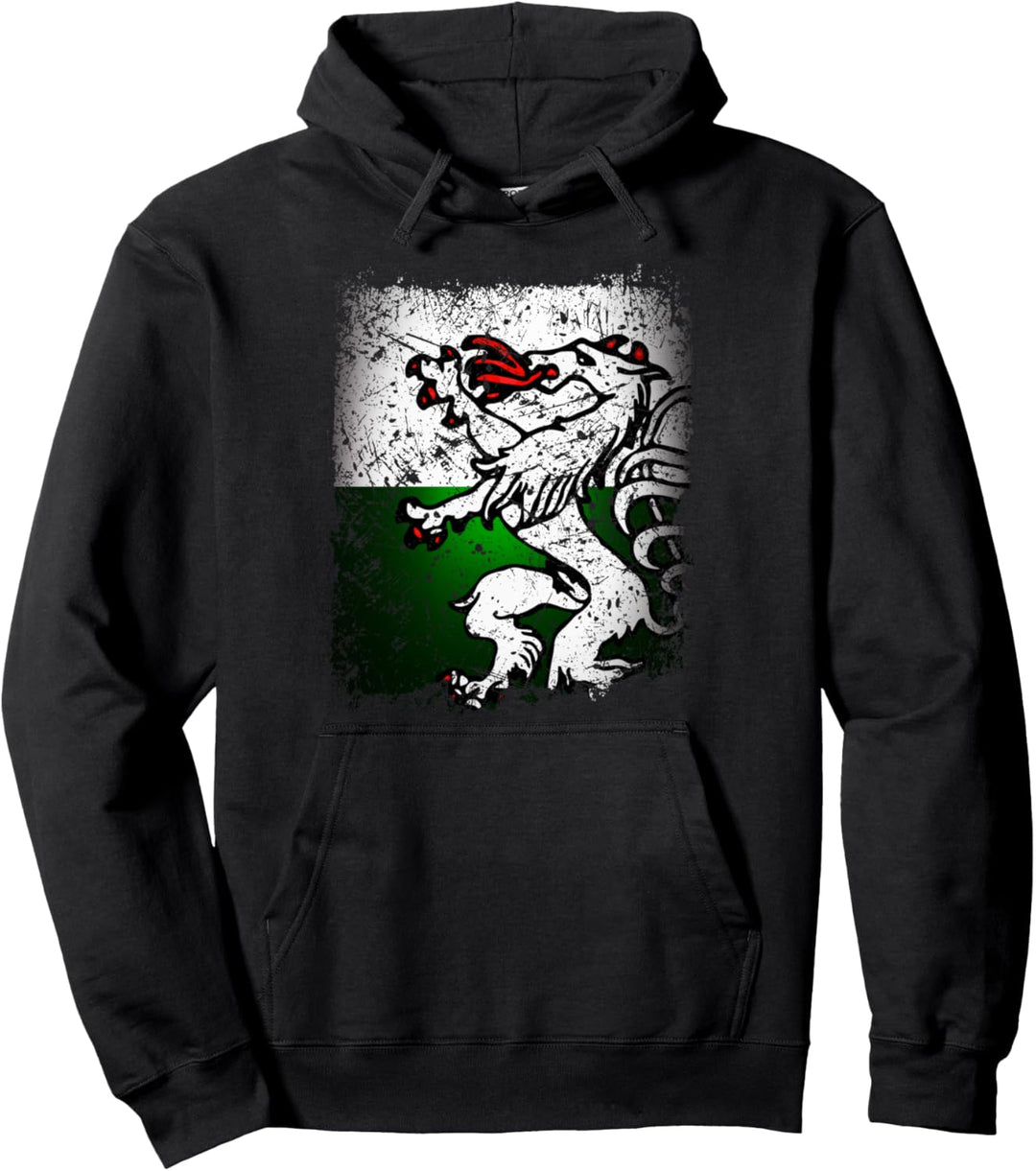 Steiermark T-Shirt Retro Vintage mit Flagge / Fahne Panther Pullover Hoodie