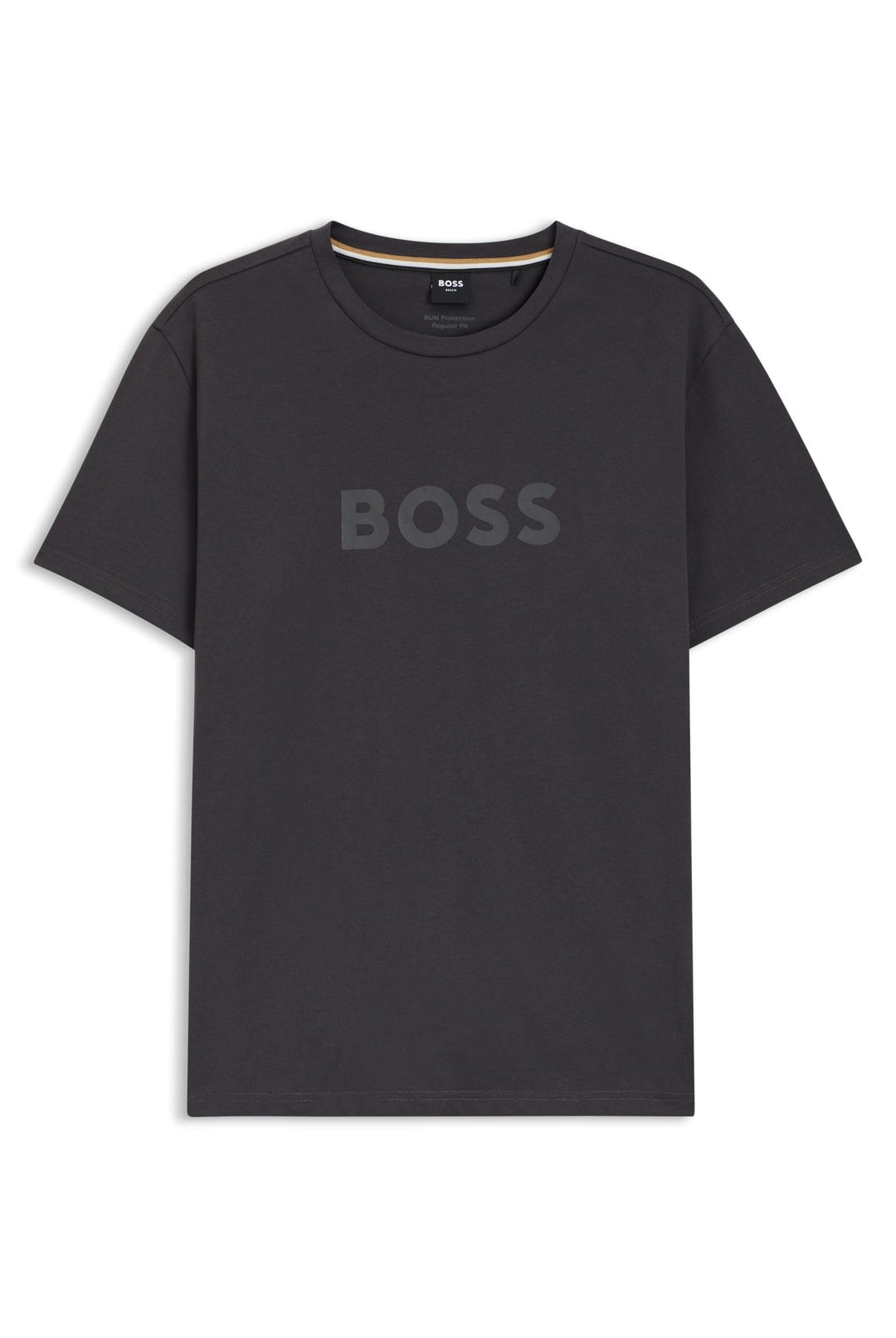 BOSS Herren T-Shirt RN T-Shirt aus Baumwoll-Jersey mit UV-Schutz von SPF 50+ XS 022dark Grey, XS 022