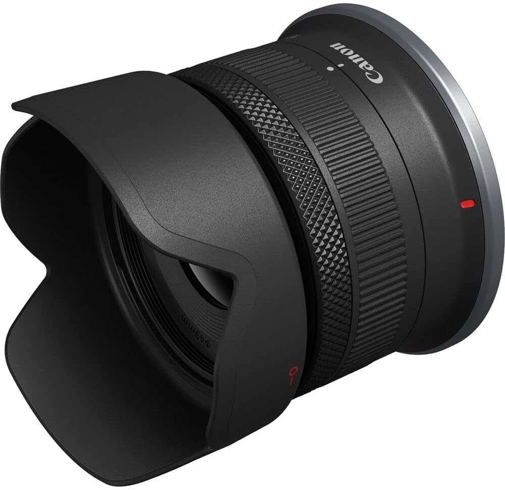 Canon RF-S 18-45mm F4.5-6.3 is STM Kamera Objektiv (kompatibel mit EOS R Systemkamera, 4 Stufen Bild