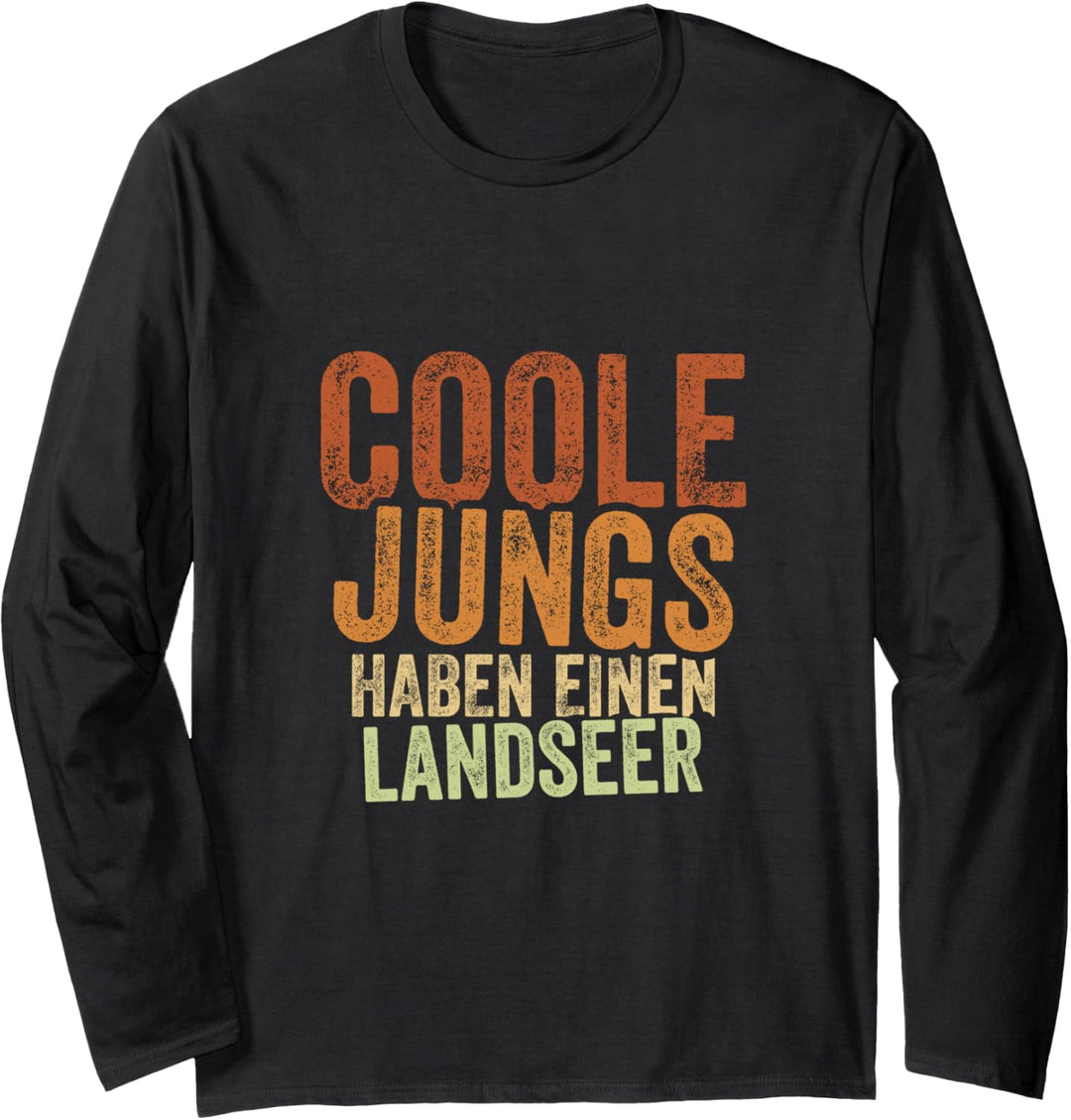 Coole Jungs haben einen Landseer Langarmshirt