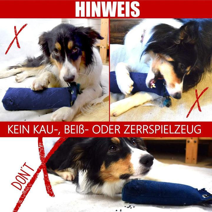 Romneys Hundetraining Dummy 500g - Robust & Schwimmfähig, Apportierprüfungen Zugelassen - Ideal für