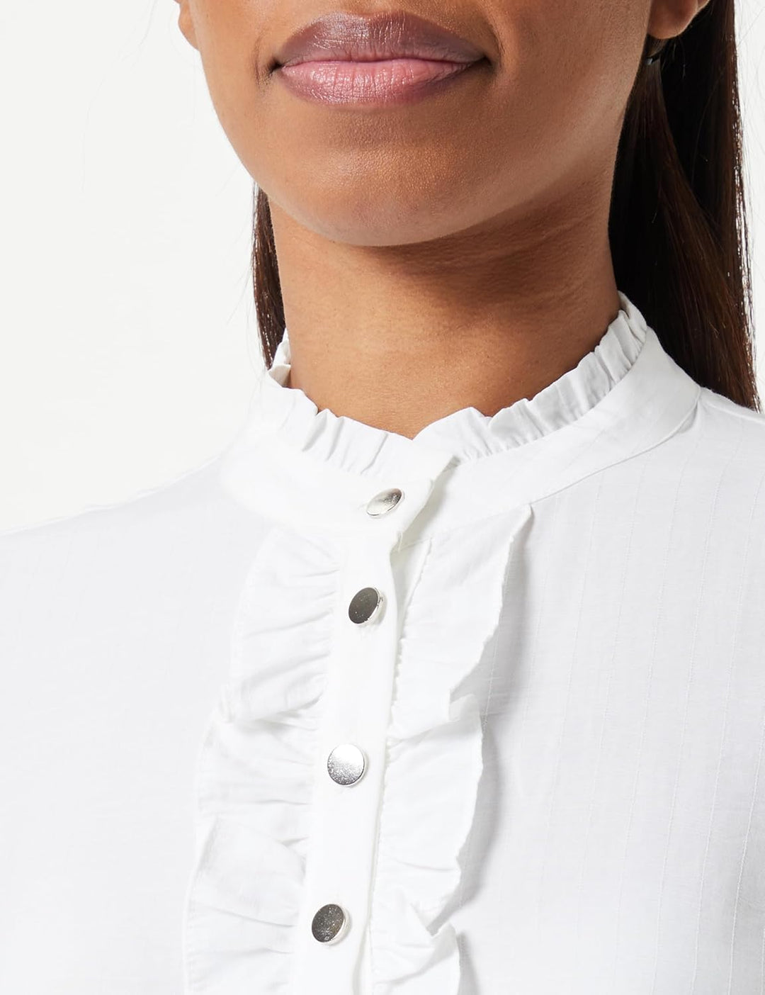 Freequent Damen Fqapril-sh Hemd XS Off White, XS Off White