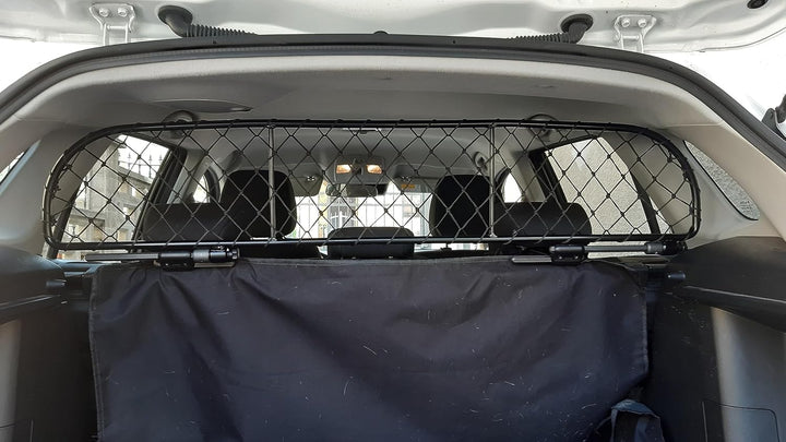 ERGOTECH Trenngitter Hundegitter für Suzuki S-Cross (ab BJ 2021), RDA65-XS16, für Hunde und Gepäck