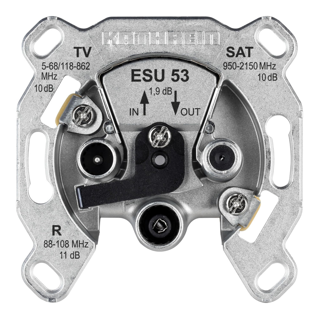 Kathrein ESU 53 Anschlussdose, metallic