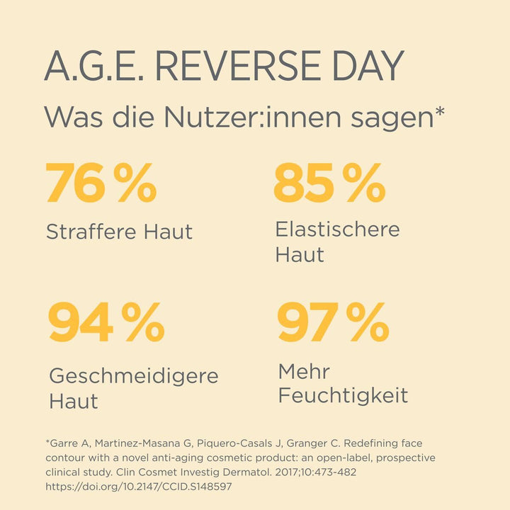 ISDIN Isdinceutics A.G.E. Reverse Day | Anti-Aging-Gesichtspflege mit Dreifach-Effekt (50 ml) Tagesc