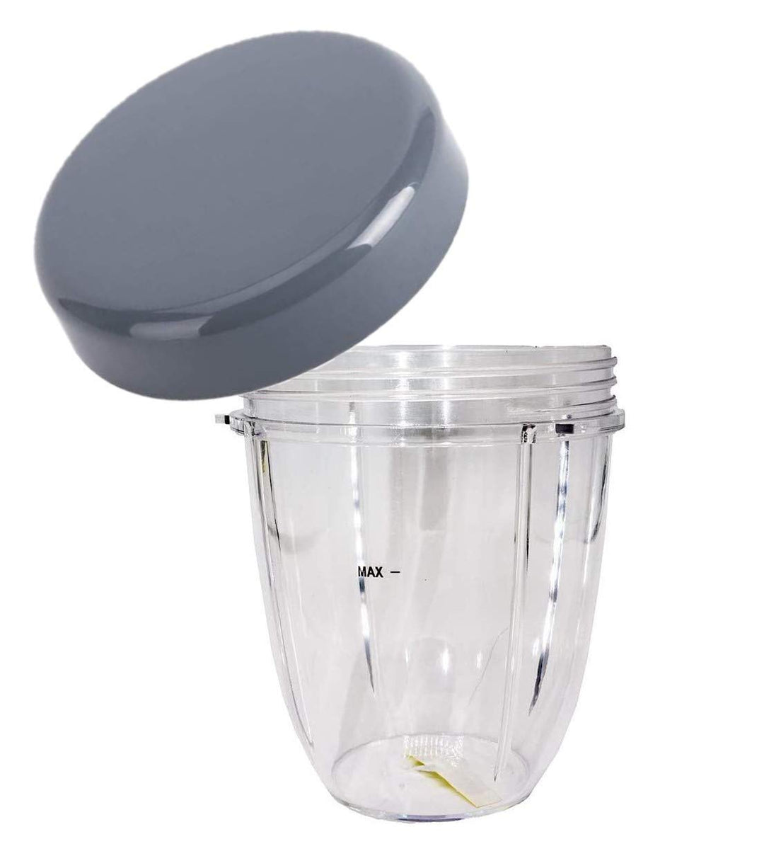 Utiz Kleiner Becher mit flachem Deckel für Nutribullet 600 W 900 W Mixer-Entsafter (510.3 g) Nutribu