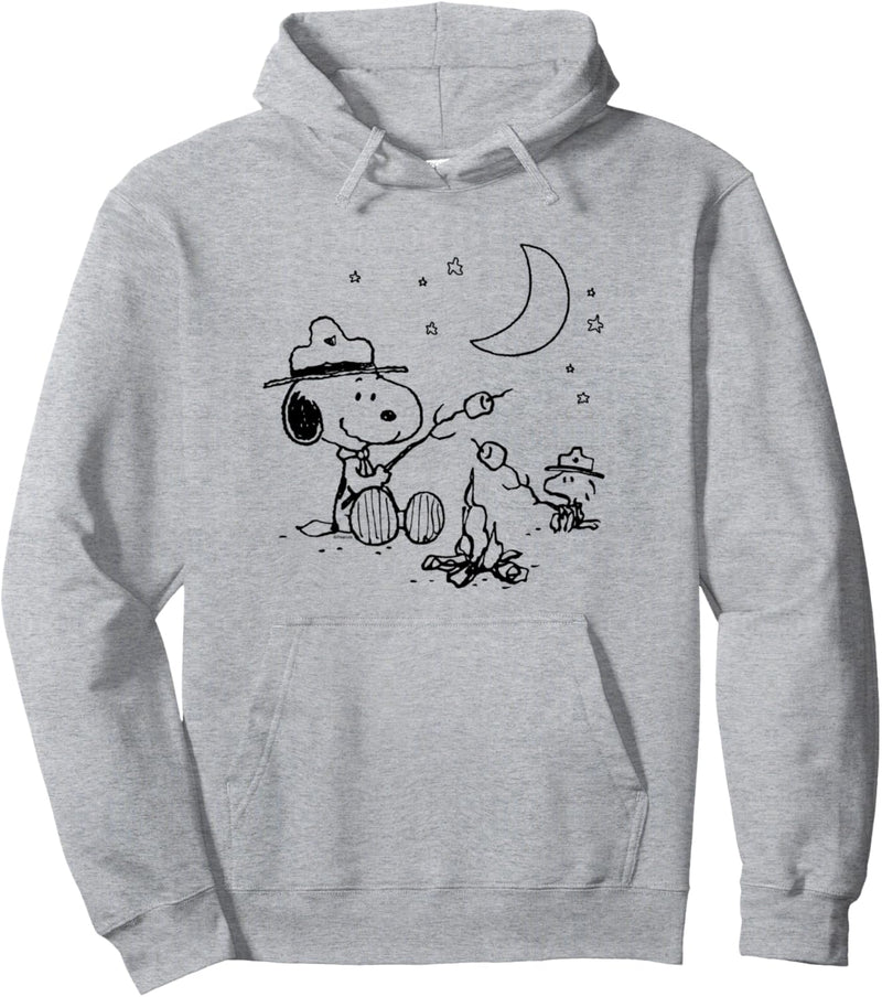 Erdnüsse - Snoopy Camping Pullover Hoodie