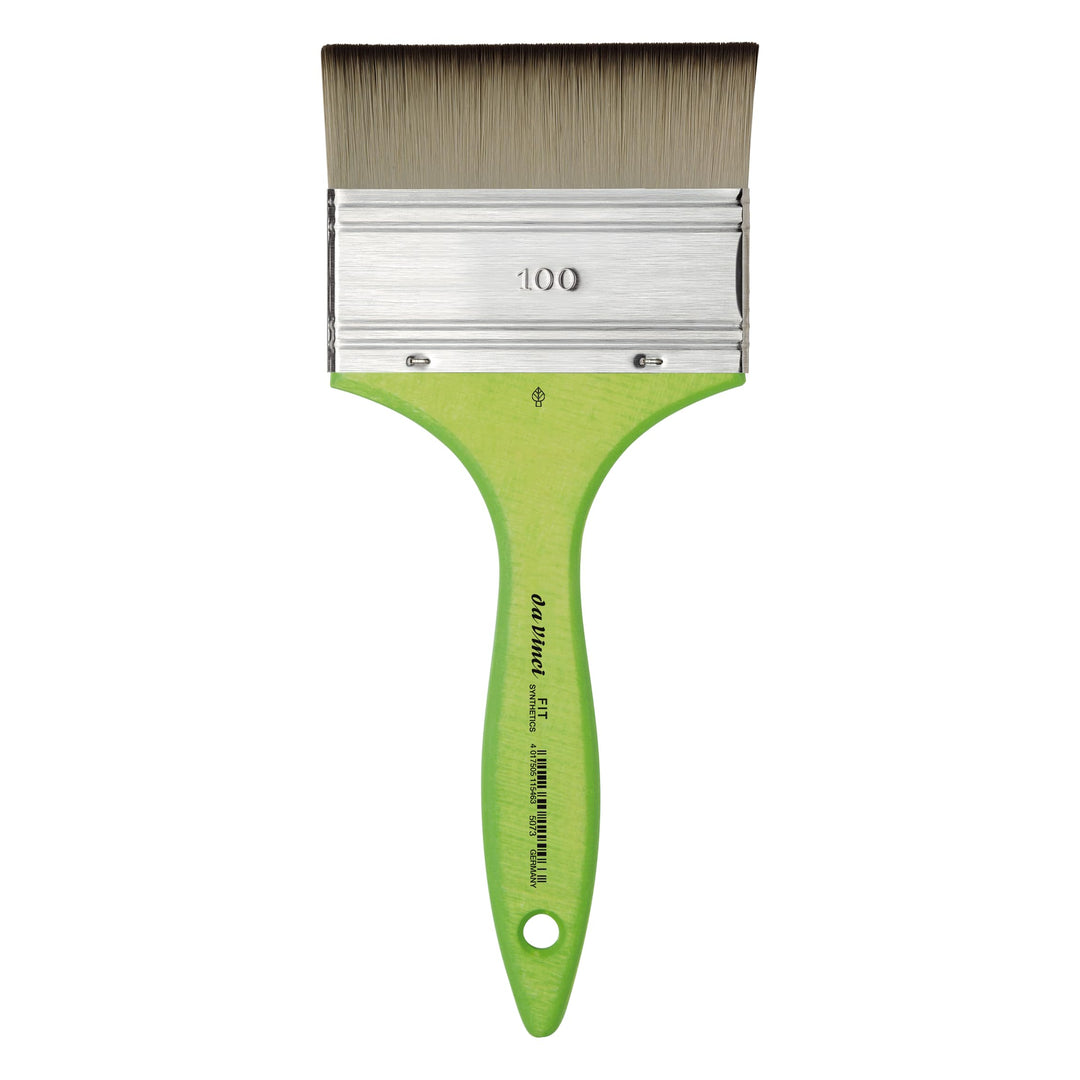 da Vinci Brushes 5073-100 Student Series Fit für Schule und Hobby Pinsel, Mottler Flach Elastic Synt