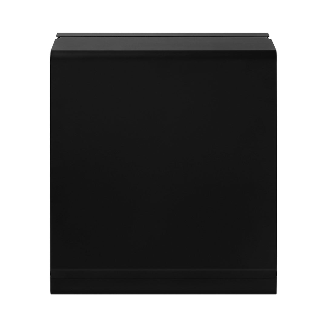 Blomus Papiertuchspender Nexio, Kosmetiktuchspender, Edelstahl, Black, 66312