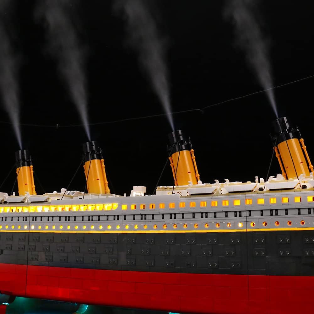BrickBling LED-Beleuchtung für Lego Creator Expert Titanic Building Set 10294 (kein Lego enthalten,