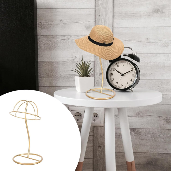 TOPBATHY Hutständer Aus Eisen Mit Kuppelform Design Für Hüte Und Perücken Stabiler Metallhalter Für