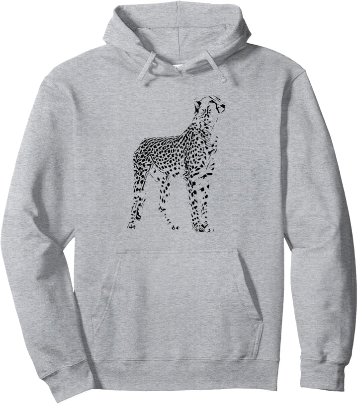 Gepard Motiv Raubkatzen Afrika Katzen Tiere Geparden Pullover Hoodie
