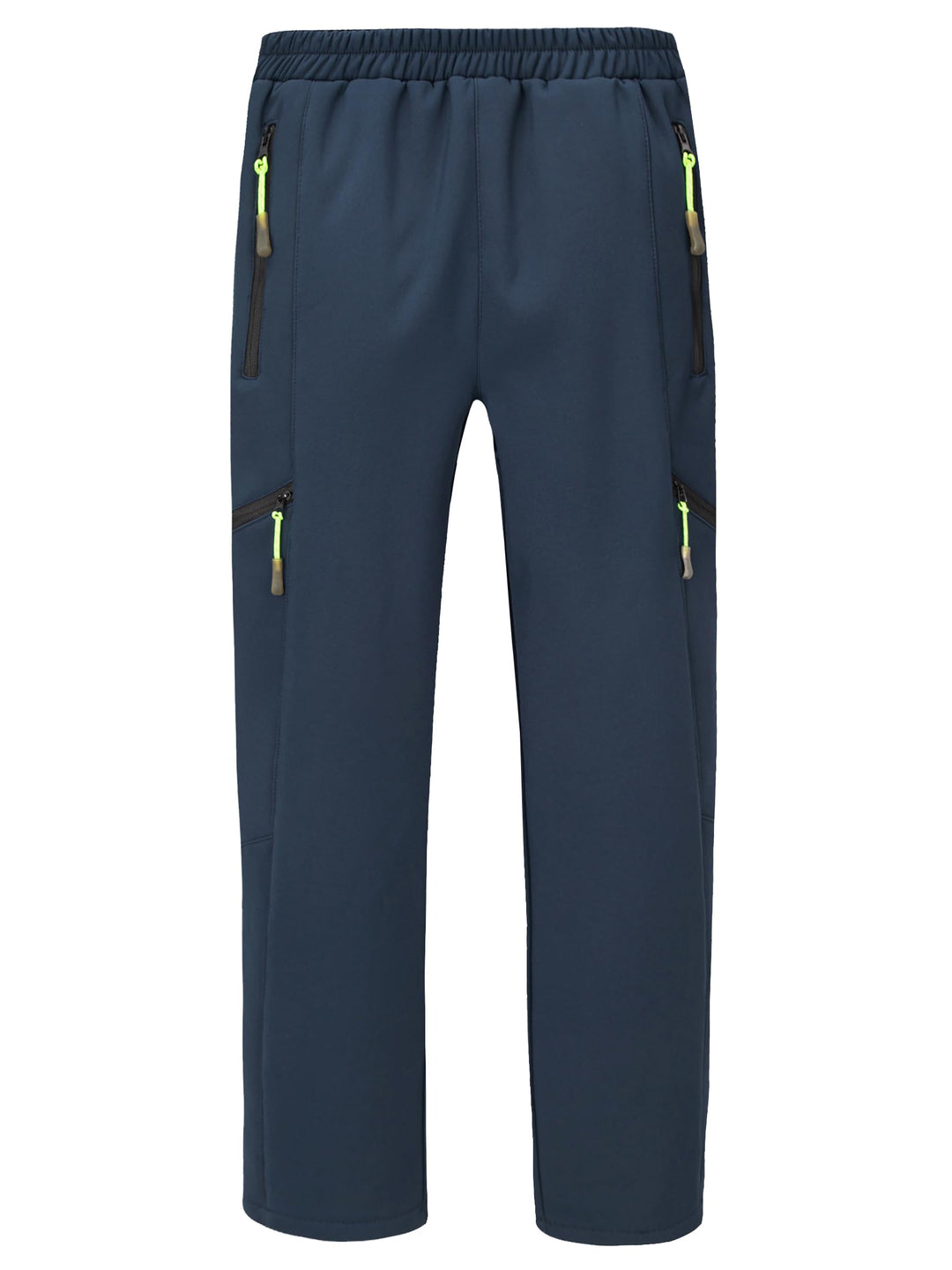 CAMLAKEE Trekkinghose Kinder Thermohose Jungen Wanderhose Mädchen Hose Gefüttert 164-170 Navy, 164-1