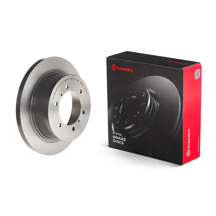 Brembo 08.7106.11 Hintere Bremsscheibe mit UV Lackierung