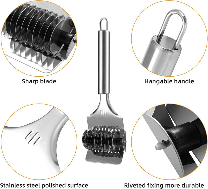 Gdrtwwh Nudelroller & Spaghettischneider Aufsätze Set für KitchenAid Standmixer/PHISINIC Standmixer,