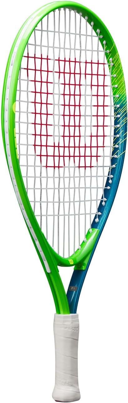Wilson Slam Junior 19 Boys Tennis Racket Red/Yellow Strung 205g L 19", 19"