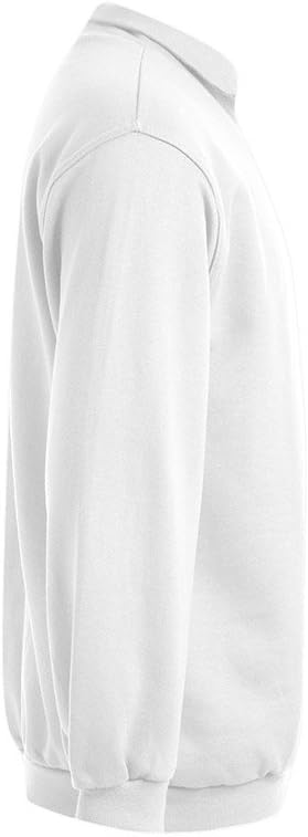Troyer Sweatshirt Herren, Weiss, L