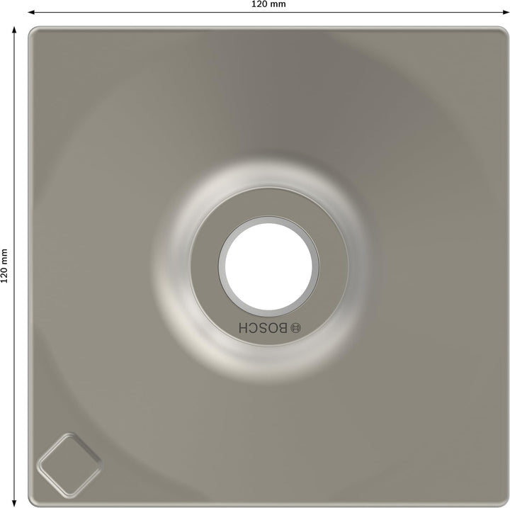 Bosch Professional Stampferplatte (120 x 120 mm), 120 x 120 mm
