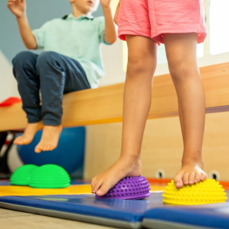 ATC Handels GmbH Balance Igelrücken Halbkugel-Trainingsgeräte für Gleichgewichtsförderung - Ø 16cm -
