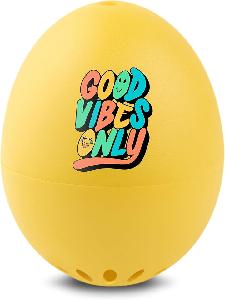 Good Vibes PiepEi - Singende Eieruhr zum Mitkochen - Eierkocher für 3 Härtegrade - Gute Laune Gesche
