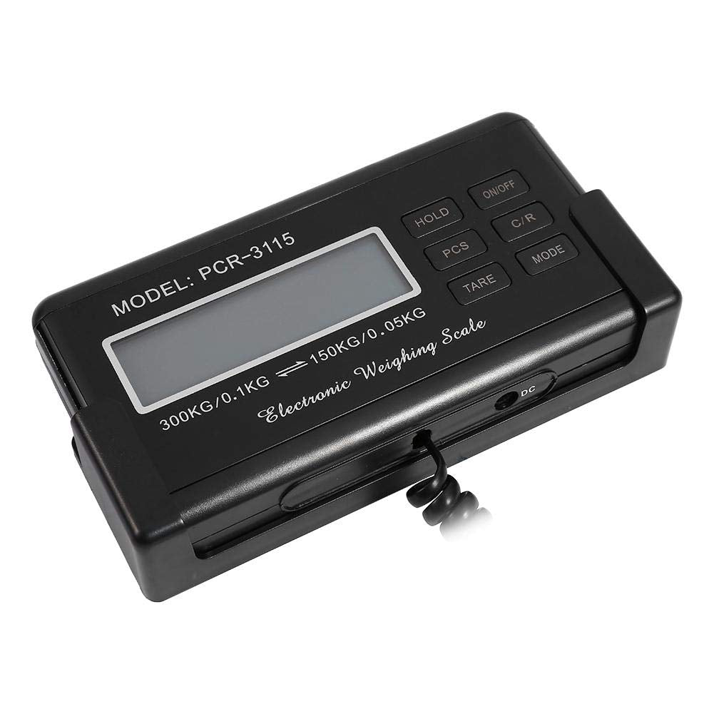 Postwaage, 300 kg, 660 lb x 0,1 lb Digitale Hochleistungspostpaket-Versandplattform-Briefwaage Wiege