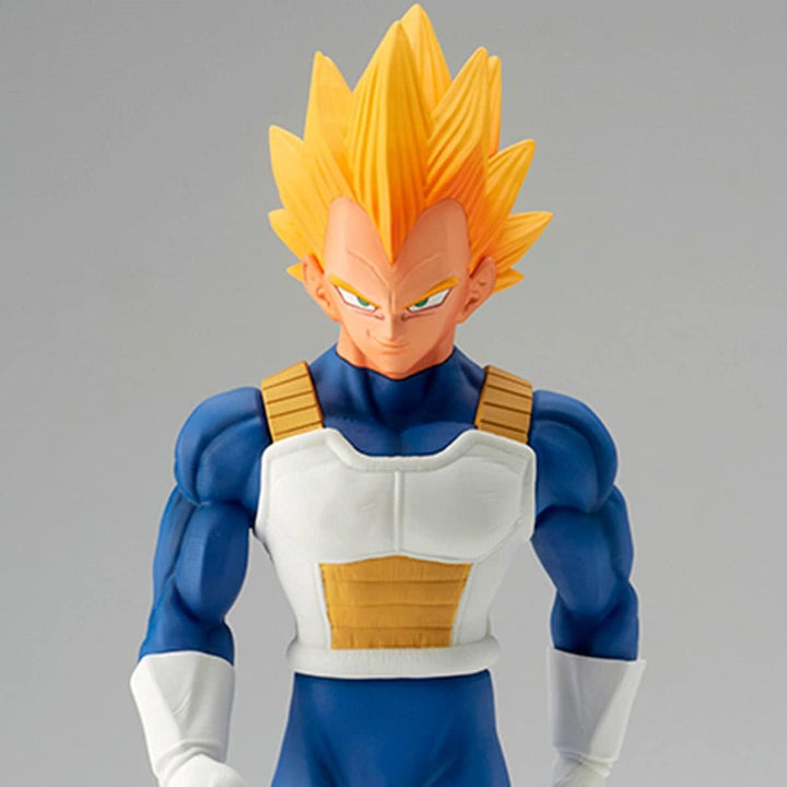 BANPRESTO Dragon Ball Z – Super Saiyan Vegeta – Figur, solide Kante, 21 cm