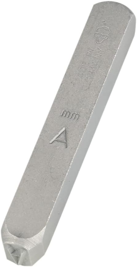 GRAVUREM-S Standard Schlagzahlen und -buchstaben 0-9 + A-Z,&amp; (Kombination) / Schrifthöhe 8mm 8 mm, 8