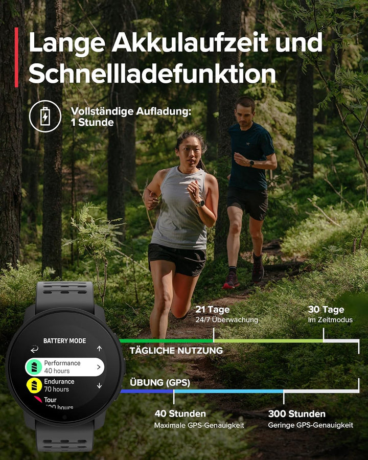 SUUNTO 9 Peak Multisport Uhr - Robust Outdoor Smartwatch, Saphirglas Bildschirm & 100m Wasserdicht,