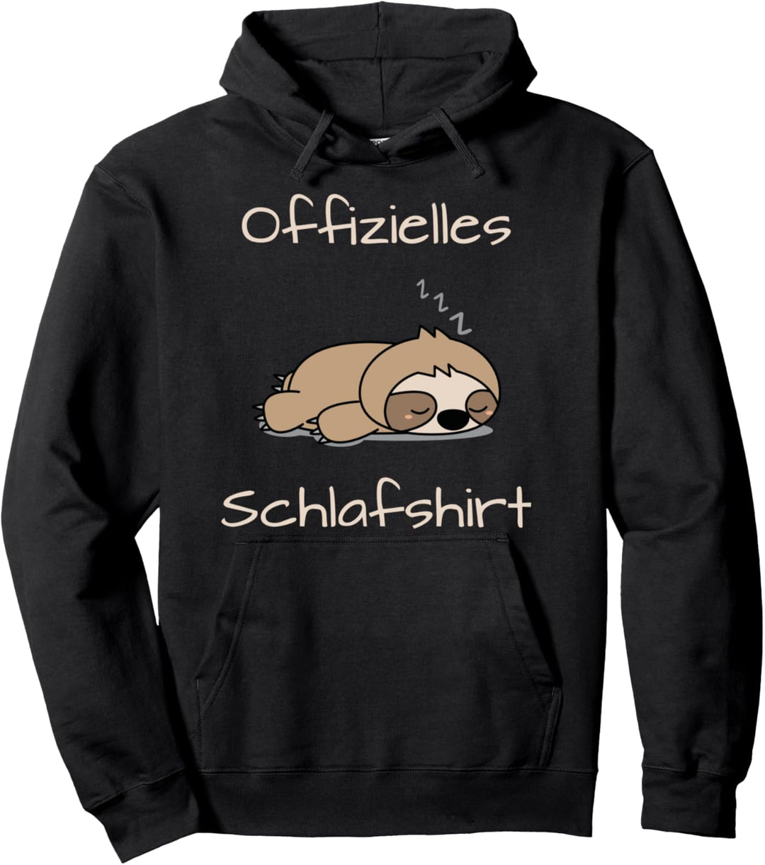 süsses schalfendes Faultier Schalfanzug Bettzeug Schlaf Pullover Hoodie
