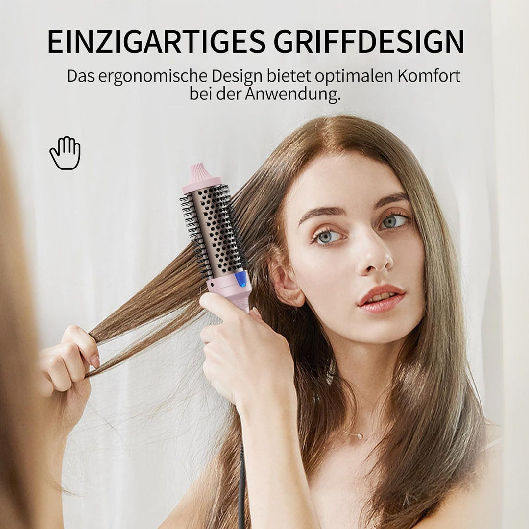 K&K Stylingbürsten K&K Thermobürste Keratin Thermal Brush Protect Beheiztes Fass Heisse Haarbürste,