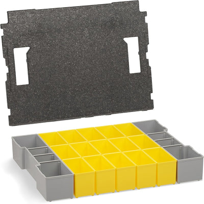 L-BOXX Werkzeugkoffer Set | Bosch Sortimo 102 Insetboxenset B3 | Erstklassige Sortierboxen für Klein