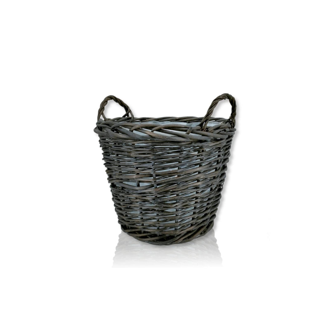Weiden Pflanzkorb mit Henkeln und Einsatz M - Ø 40cm M - Ø 38cm, M - Ø 38cm