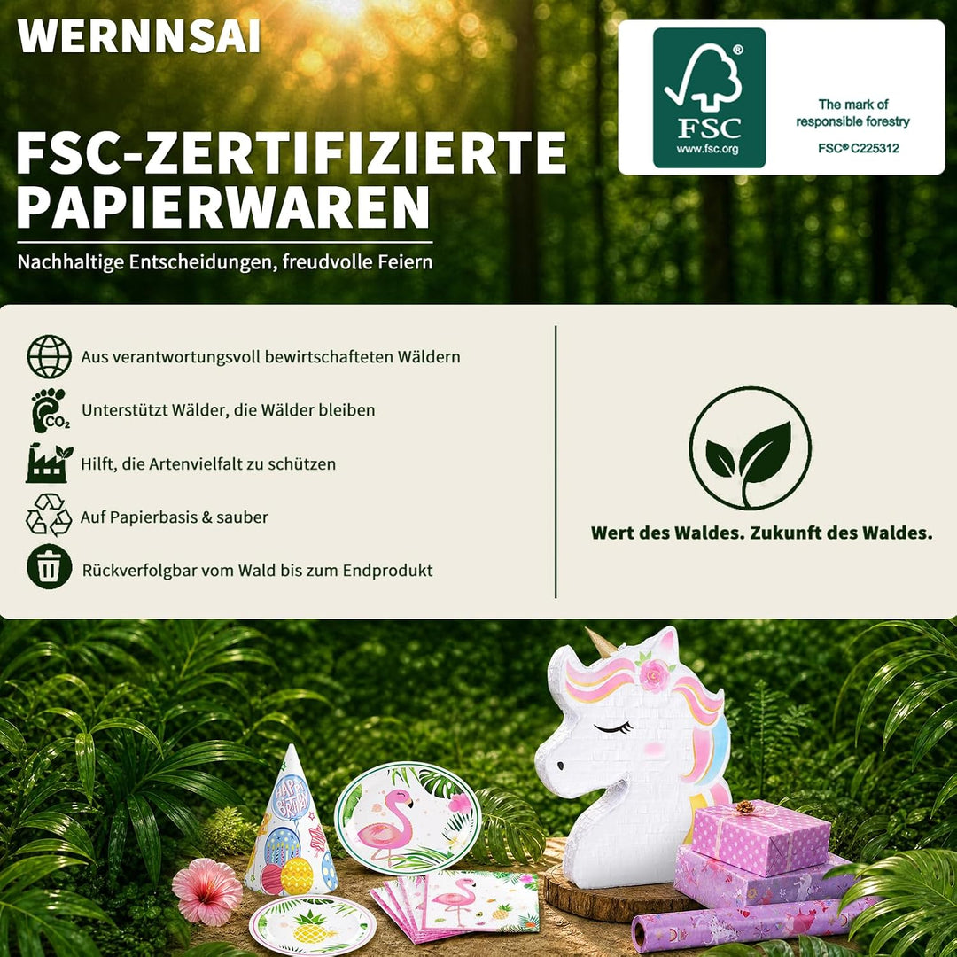 WERNNSAI Piraten Pinata - Piraten Pinata Geburtstag Deko Junge Kinder Pirat Piñata mit Stock Augenbi
