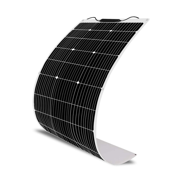 solarpanel 12V flexible 100w laderegler solar 12v Ultraleicht, Ultradünn,Wasserdicht für Wohnmobile,