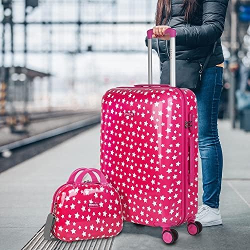ITACA - Kulturbeutel für Frauen und Kinder aus Polycarbonat. Hochwertiger, Harter Kulturbeutel mit T