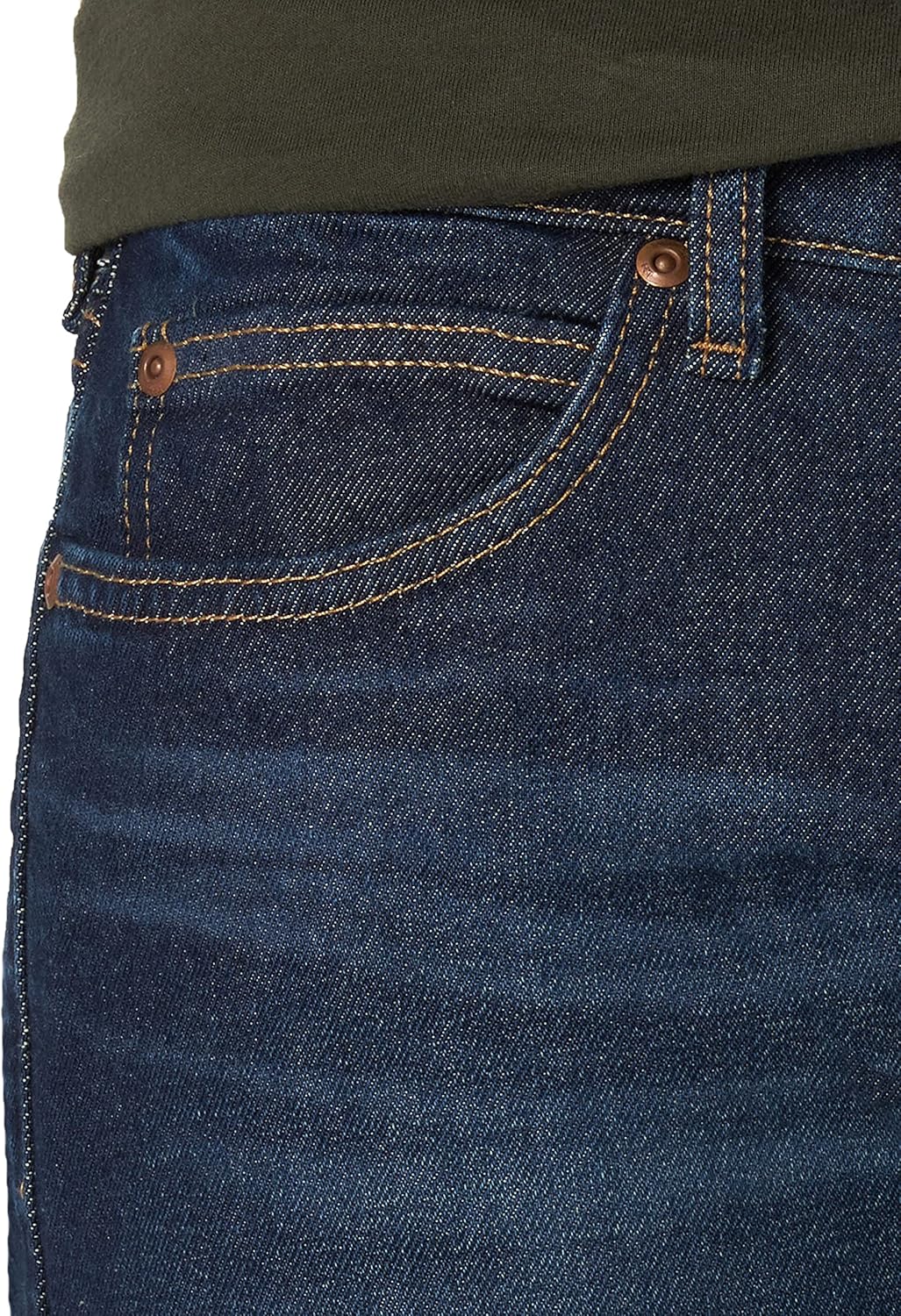Lee Men's Legendary Slim Straight Leg Jean, Road Rash, 28W x 32L