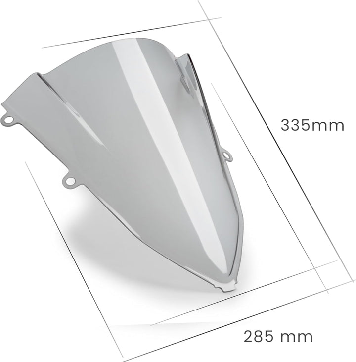 Puig Racingscheibe 3568H für Honda CBR650R 19' Getönt, Getönt