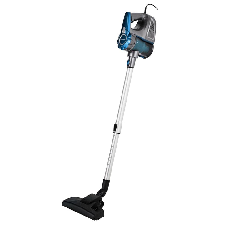 Bestron Beutelloser Handstaubsauger mit Stab, Aktionsradius: 6,5 m, Kapazität: 0,6 l, 600 Watt, Rot/