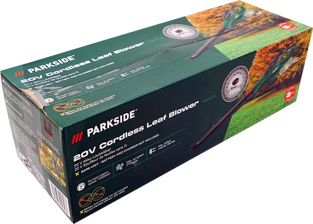 Angebot für Original 20V Akku Laubbläser – passend für die Serie Parkside X 20 V Team – ohne Akku -