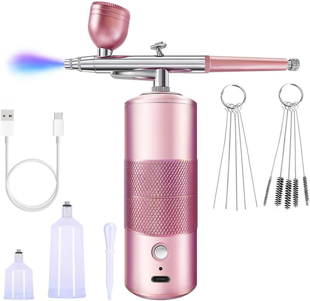 Nagel-Airbrush-Set, Airbrush-Maschine – schnurloses Farbsprühgerät für Modell-Haar-Dekoration, Hobby