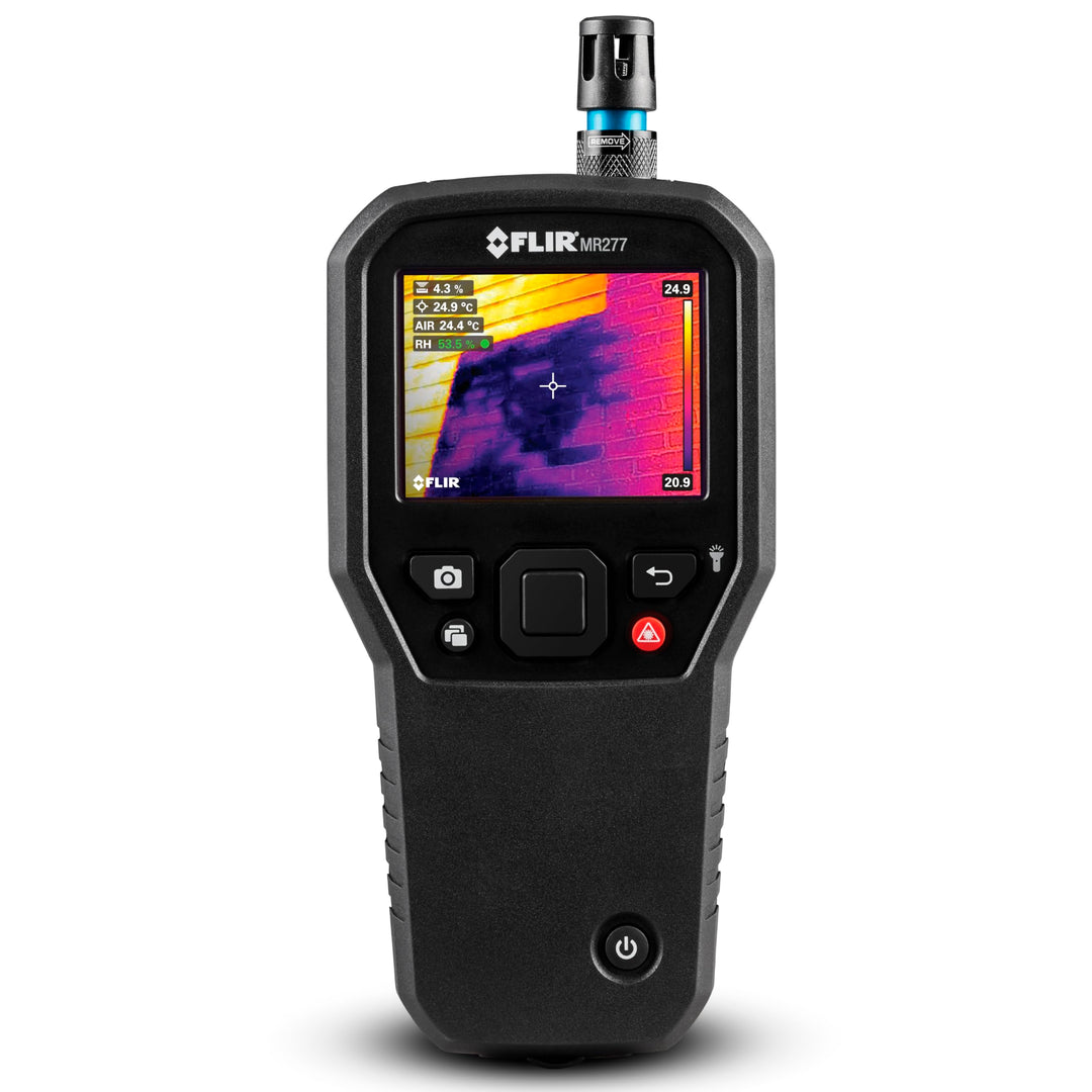 FLIR MR277 Materialfeuchtemessgerät integrierte Wärmebildkamera, Temperaturmessung, Berührungslose I