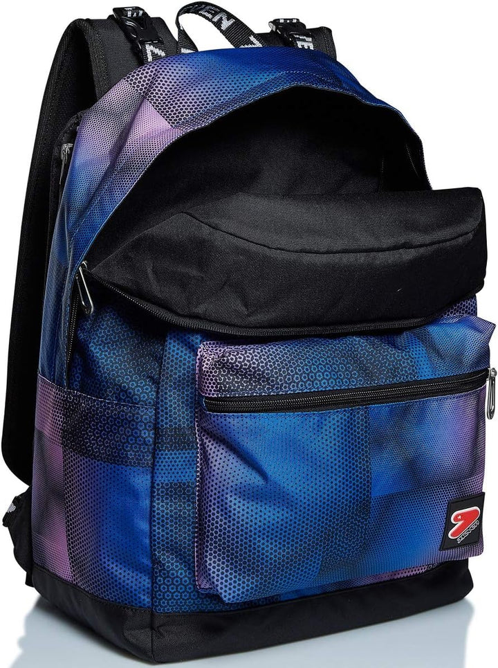 Seven Wende-Rucksack, aus nachhaltigem Stoff, Geräumige Schultasche für Teenager, Mädchen & Jungen,