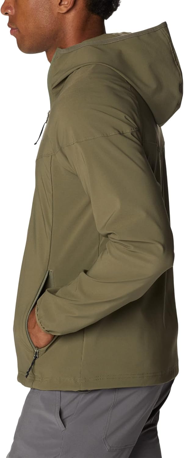 Columbia Herren Softshell-Jacke, Heather Canyon Stone Green XL, Stone Green XL