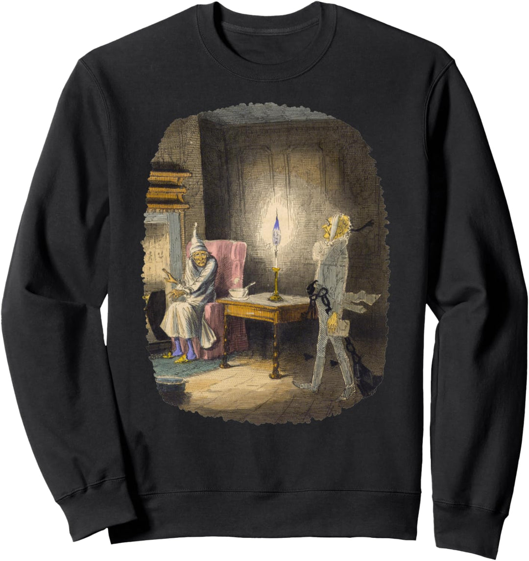 A Christmas Carol Ghost of Jacob Marley Scrooge Bah Humbug Sweatshirt