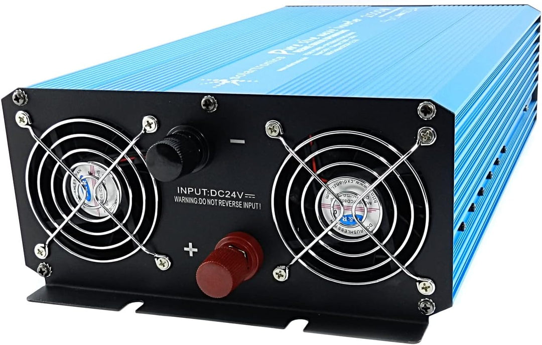 Spannungswandler 2500 Watt Reiner Sinus Wechselrichter TS2500 24-230V